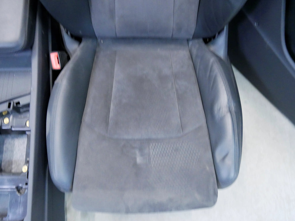 Fotele Boczki Komplet Alcantara Skóra Audi Q7 4M Wnętrze Siedzenia Kanapa