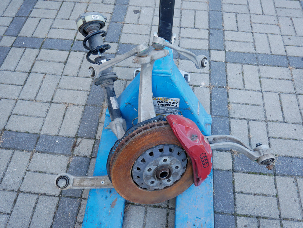 Zwrotnica Amortyzator Przód Prawy McPherson Audi A7 4K8 A6 C8 3.0 TFSI OEM