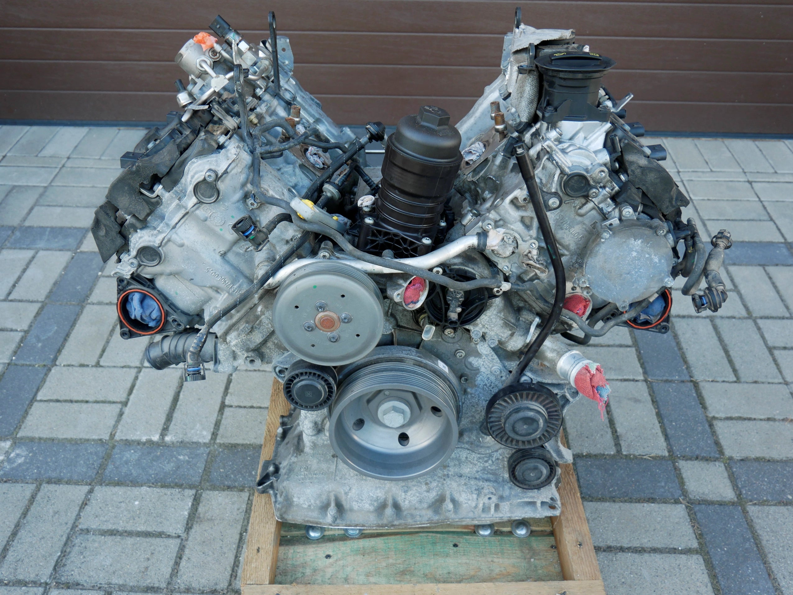 Silnik Słupek 3.0 TFSI DLZ DLZA 340KM Audi A6 C8 A7 4K A8 D5 Q7 Q8 55 TFSI OE