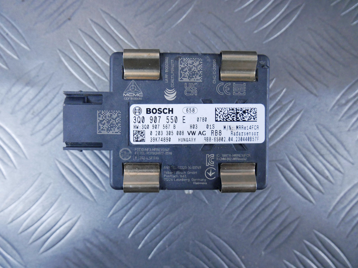 ACC-Tempomat-Radarsensor 3Q0907550E VW Passat B8 Arteon Tiguan FrontAssist OE