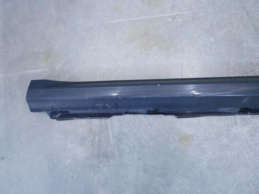 Listwa Progowa Lewa 4K8853855A Audi A7 S7 4K8 S-Line LX7J Szary Manhattan OE