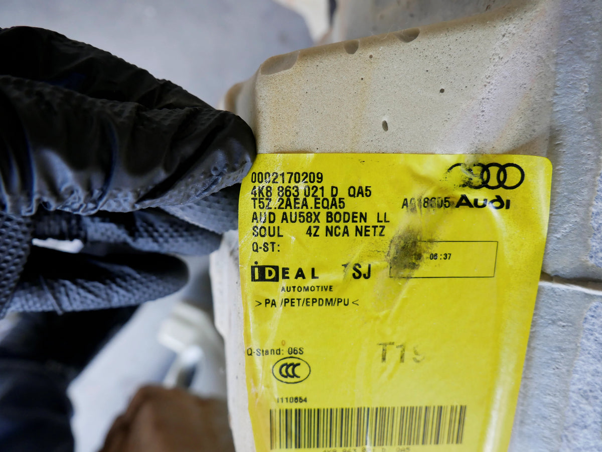 Wykładzina Podłogowa Dywan 4K8863021D QA5 Czarna Audi A7 4K C8 Oryginał OE