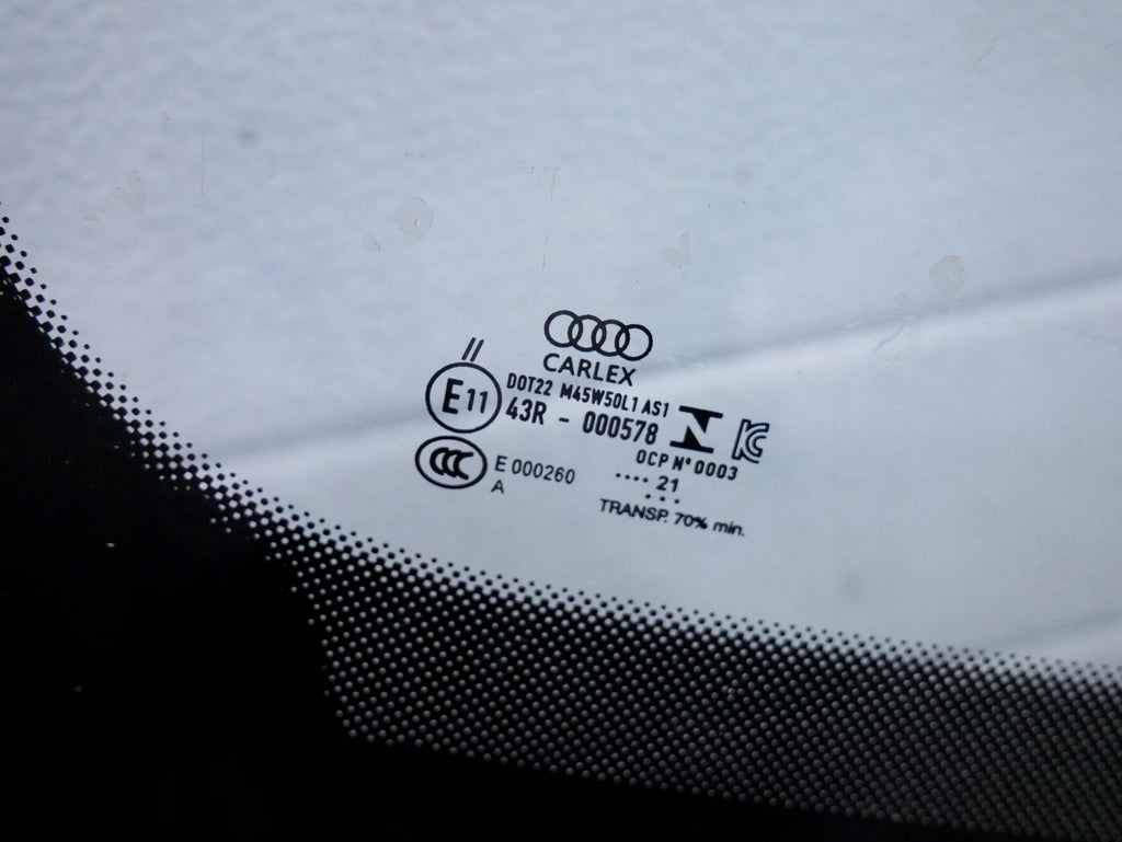 Szyba Przednia Czołowa HUD 4K8845099N Audi A7 S7 RS7 4K Kamera Sensor OE