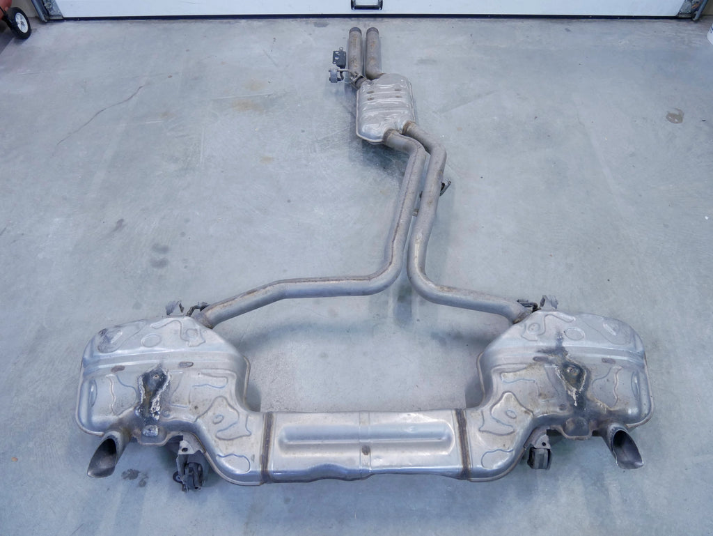 Wydech Tłumik Środkowy Końcowy 4K0253409 4K0253609A Audi A7 4K 3.0 TFSI OE