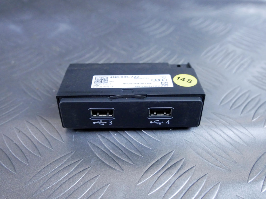 Moduł Porty Gniazda Hub USB 4N0035722 Audi A7 S7 RS7 4K C8 Czytnik MMI OE