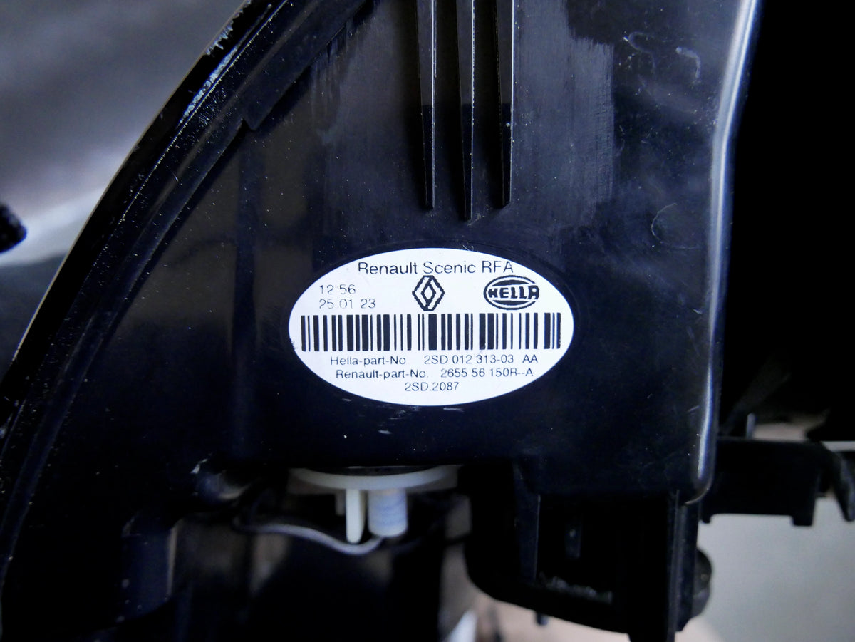 Lampa Tył Lewa Błotnik LED 265556150R Renault Scenic IV 4 Oryginał OEM OE