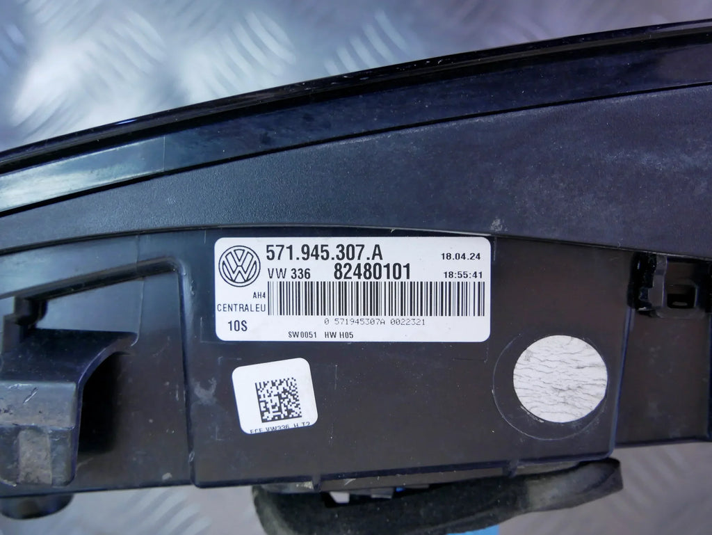 Blenda LED Klapy Środkowa 571945307A VW Tiguan III 3 Pas Oryginał OEM OE
