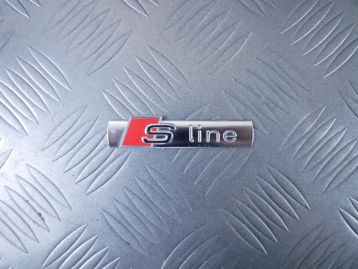 Emblemat Znaczek Błotnik S-LINE 8N0853601A Audi A7 4K8 C8 Oryginał OEM OE