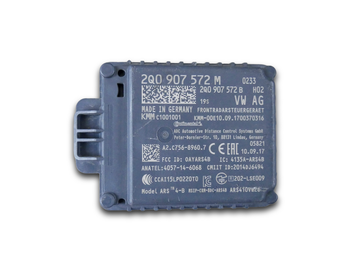 Radar Czujnik ACC Tempomatu 2Q0907572M VW Polo T-Cross Taigo Skoda Seat OE