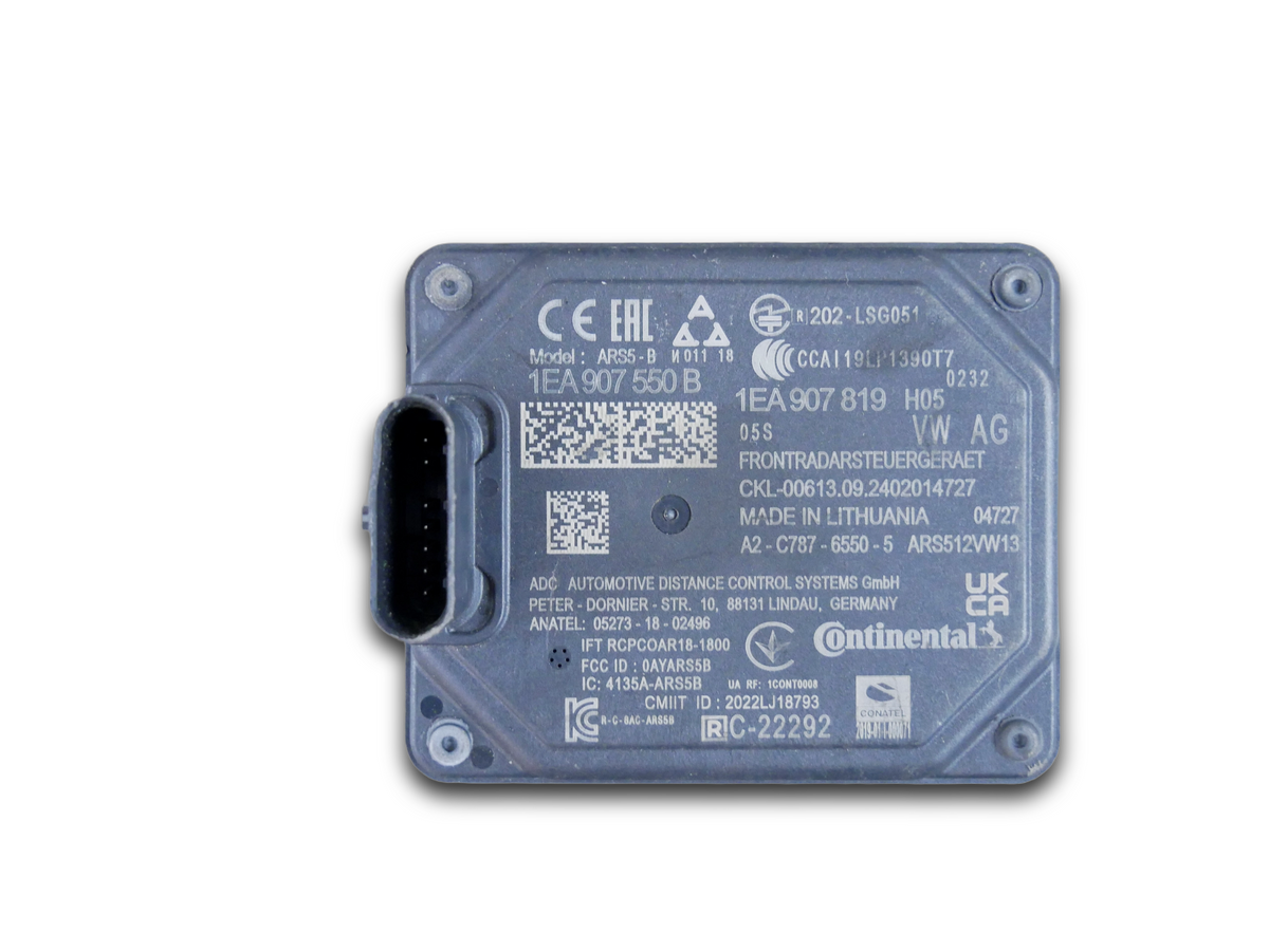 Radar Czujnik ACC Tempomatu 1EA907550B VW ID.3 ID.4 Skoda Enyaq Cupra