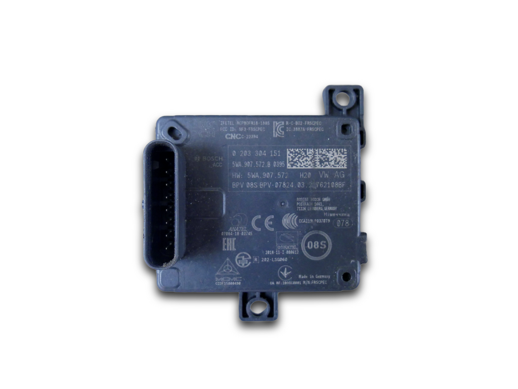 Radar Czujnik ACC Tempomatu 5WA907572B VW Golf 8 Skoda Octavia IV OEM