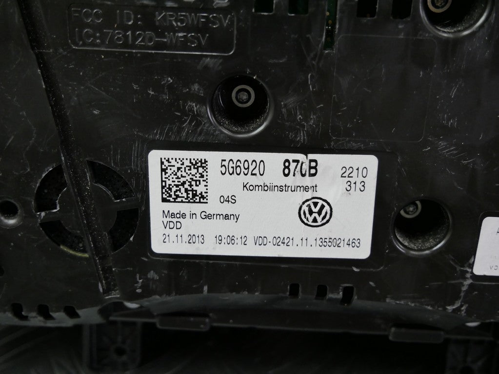 Licznik 5G6920870B VW GOLF VII GTI