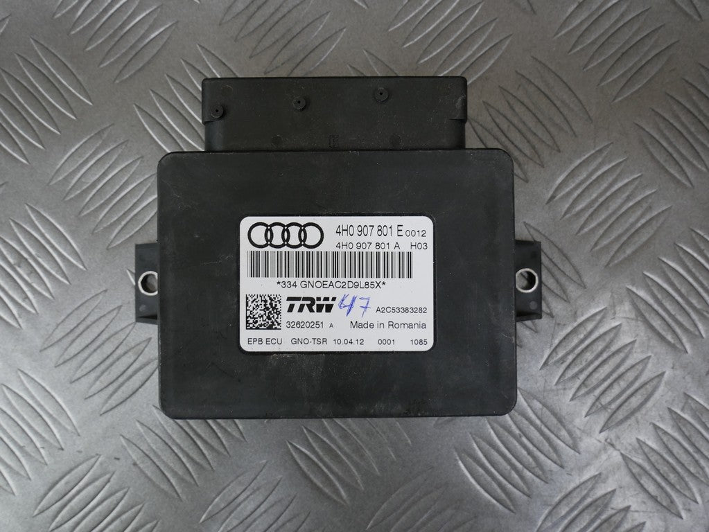 Moduł hamulca ręcznego 4H0907801E AUDI A6 C7 A7