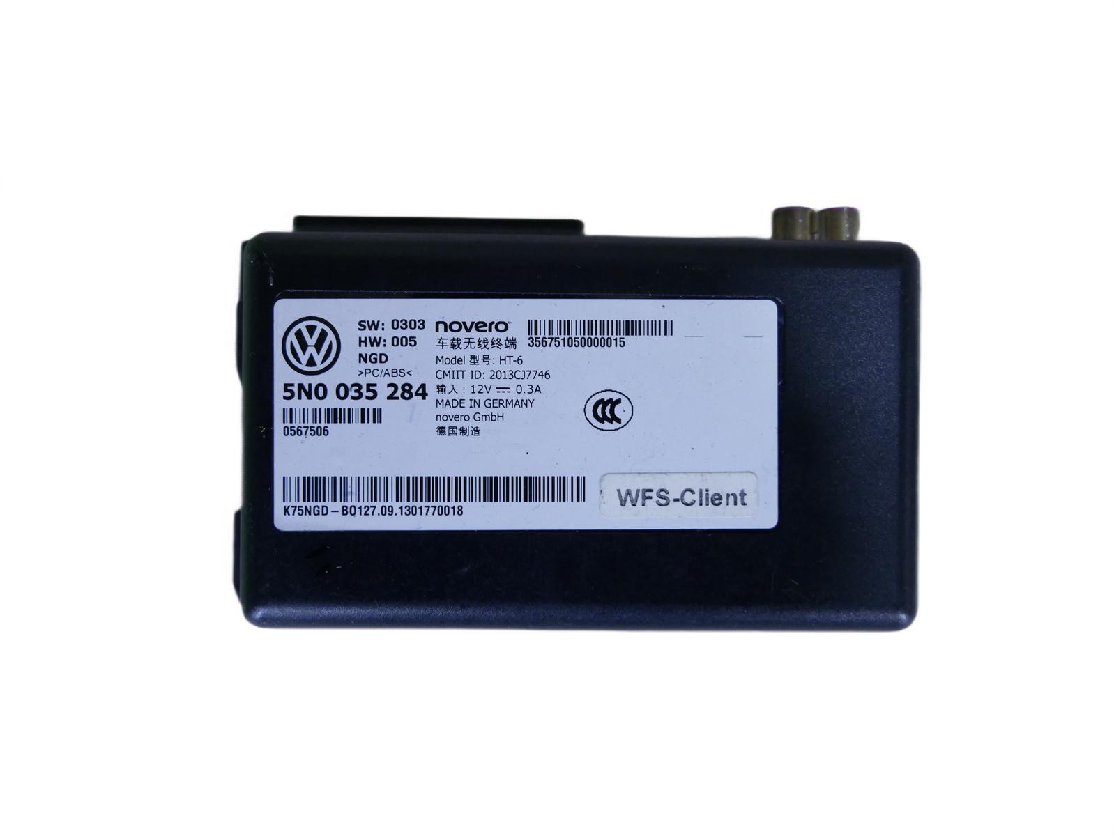 Moduł bluetooth 5N0035284 VW SCIROCCO