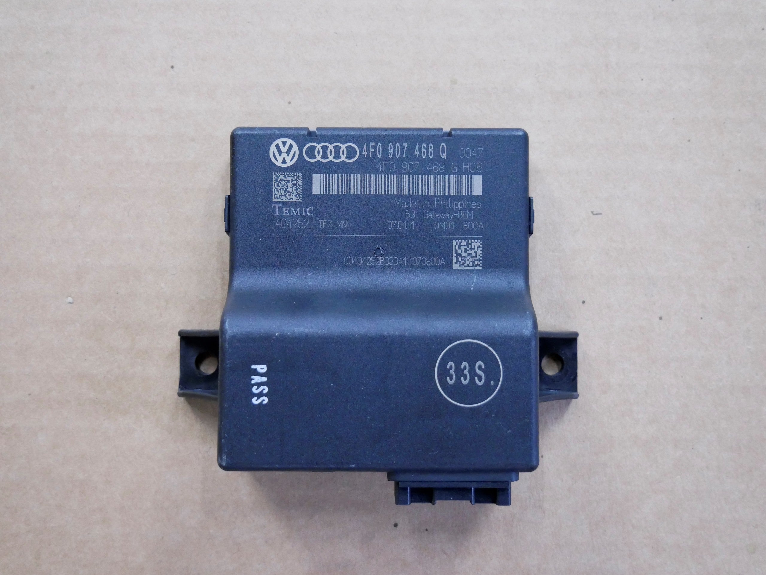 AUDI Q7 4L LIFT moduł GATEWAY 4F0907468Q