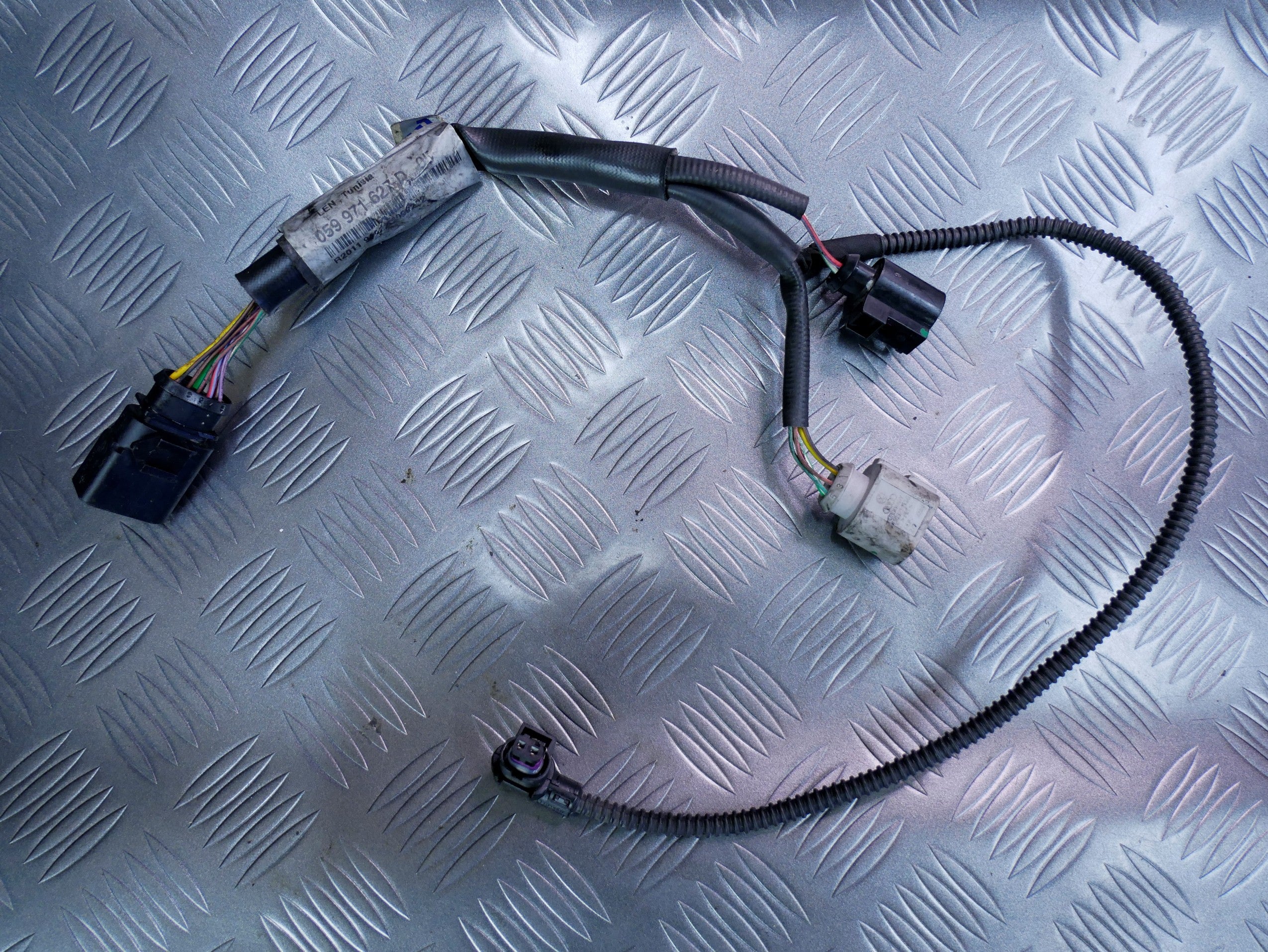 Wiązka instalacja pompy wysokiego ciśnienia 059971627D AUDI A4 B8 3.0 TDI