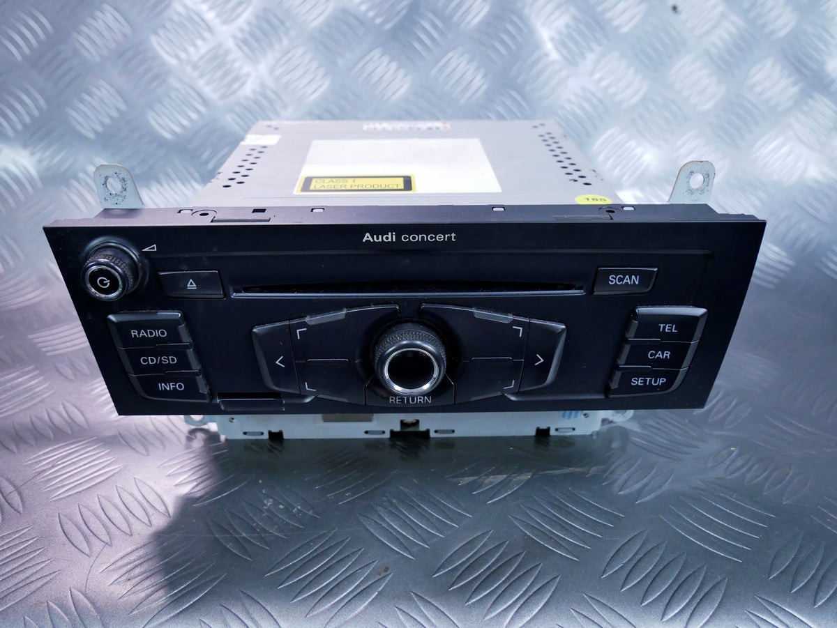 Radio CD SD AUDI CONCERT 8R1035186B AUDI A4 B8 Q5 8R0