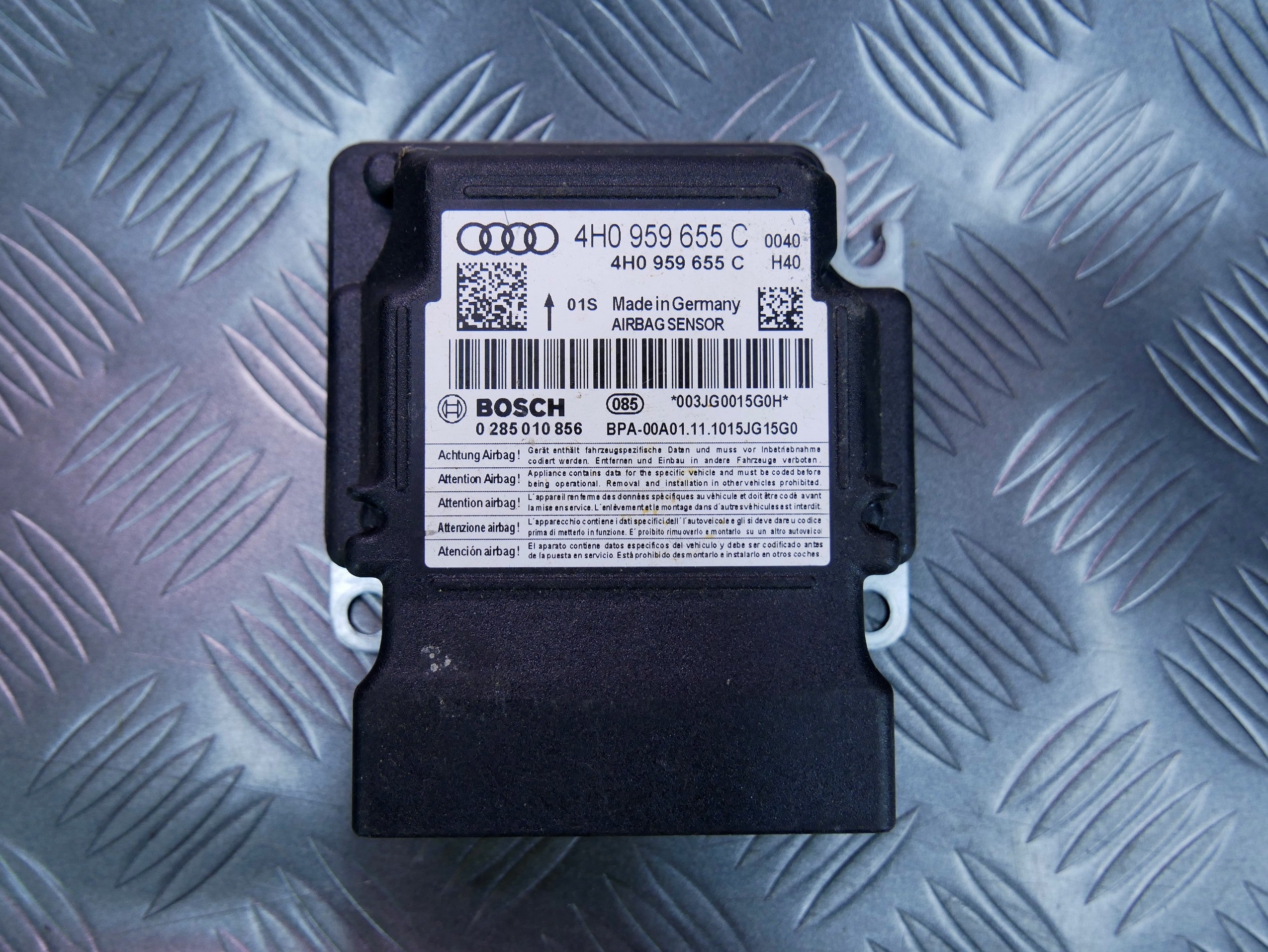Moduł sensor sterownik airbag 4H0959655C AUDI A7 4G8