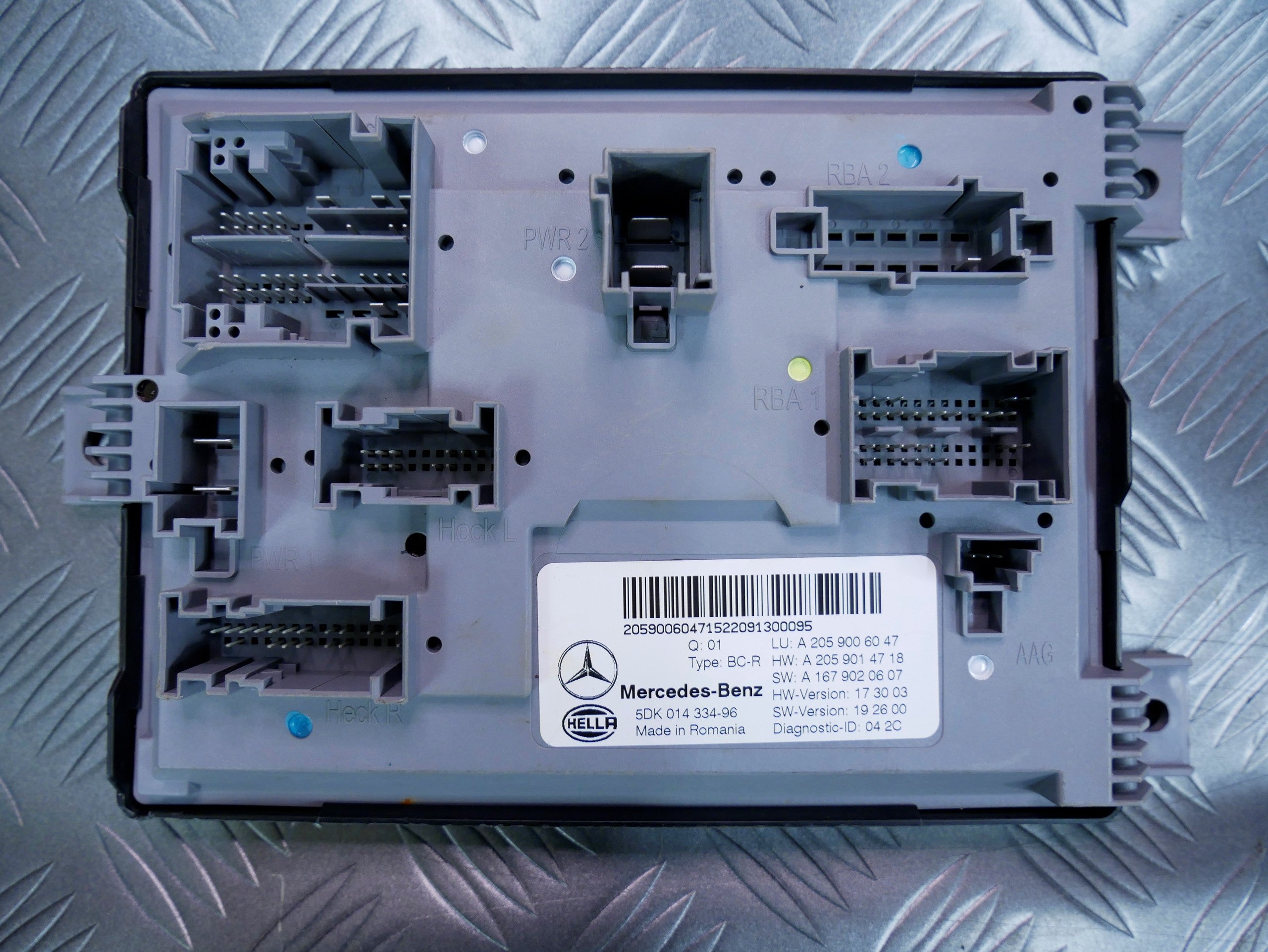 Sterownik moduł komfortu SAM A2059006047 MERCEDES W205 W177 W118