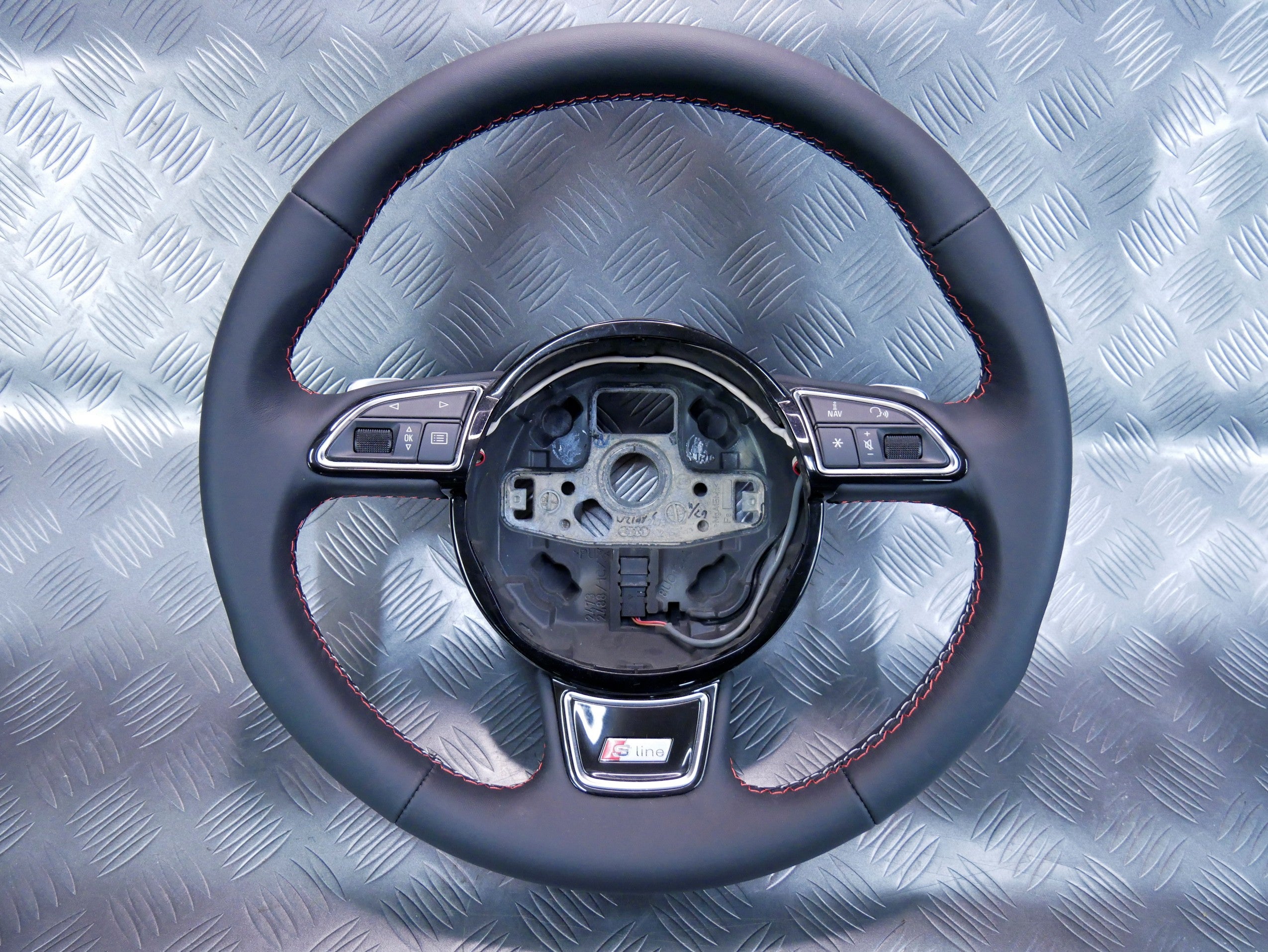NOWA kierownica skórzana łopatki S-LINE 4G0419091BE AUDI A7 4G8