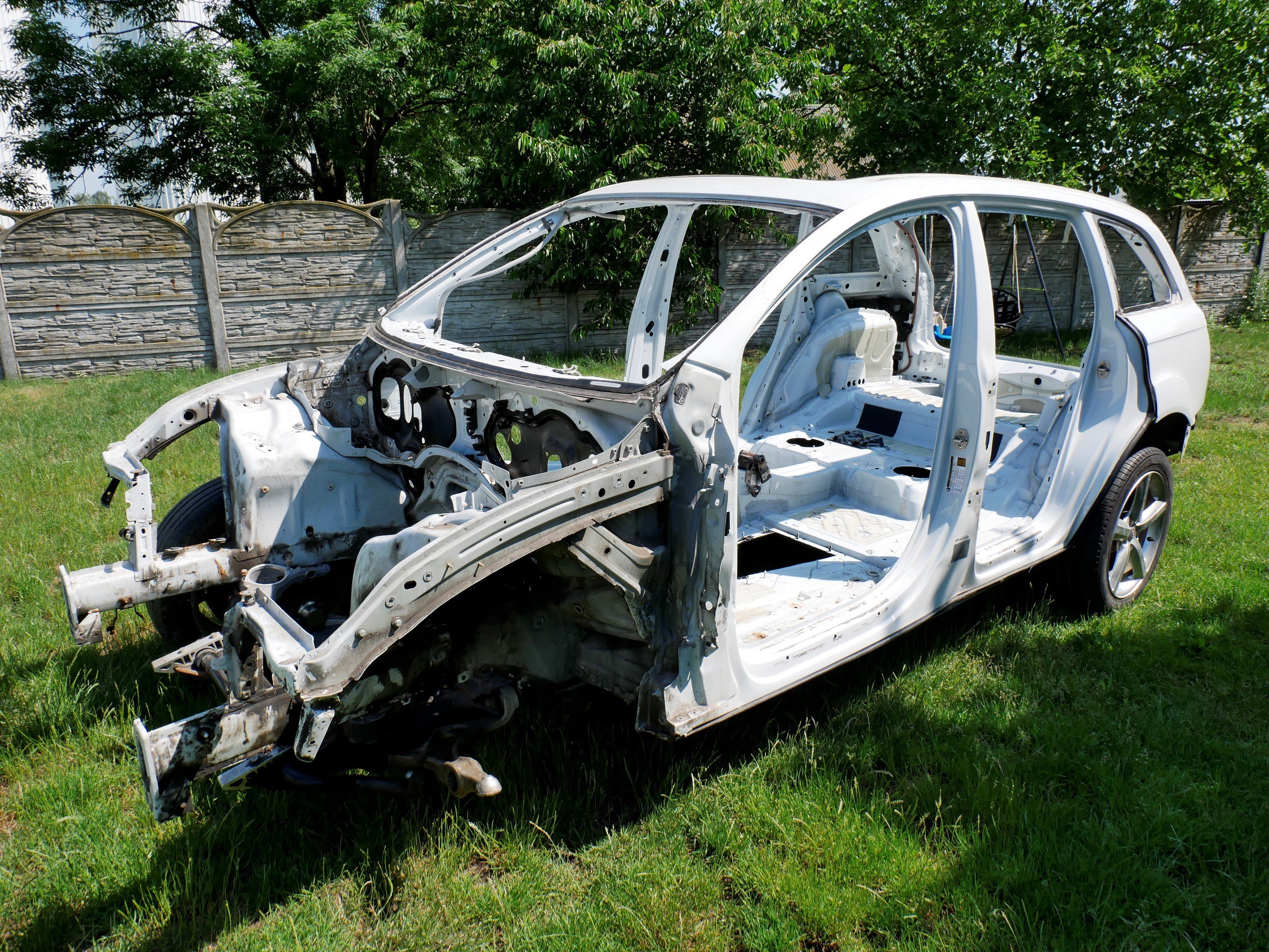 Ćwiartka podłużnica przód przednia lewa AUDI Q7 4L LIFT