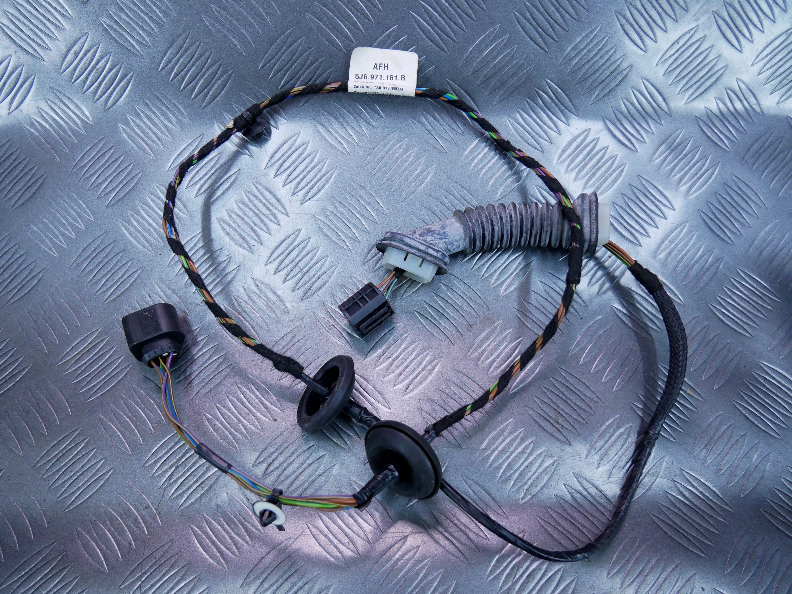 Wiązka drzwi tył prawa lewa 5J6971161R SKODA FABIA II