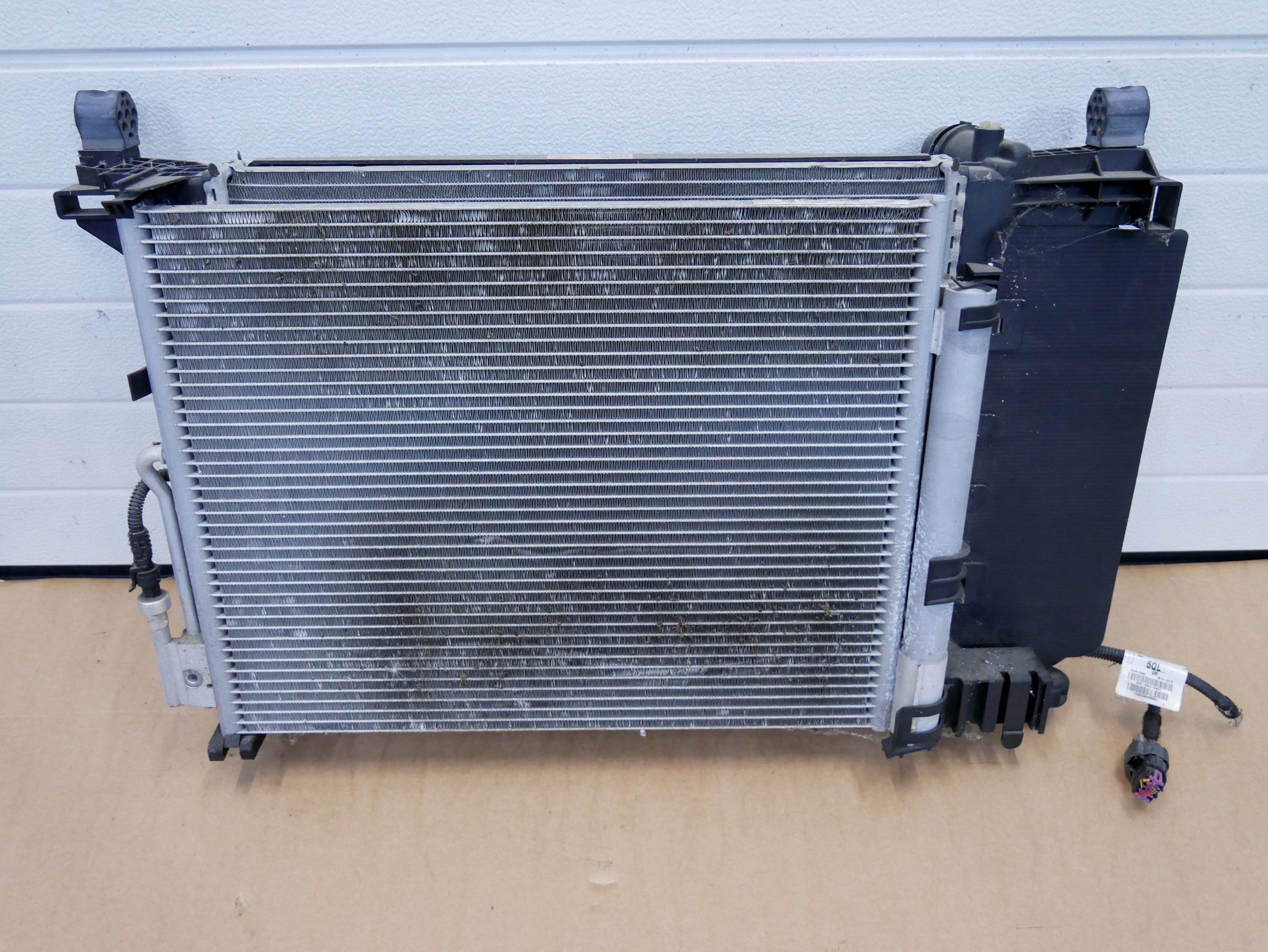 Komplet chłodnic chłodnice woda klima wiązka OPEL MERIVA B 1.4