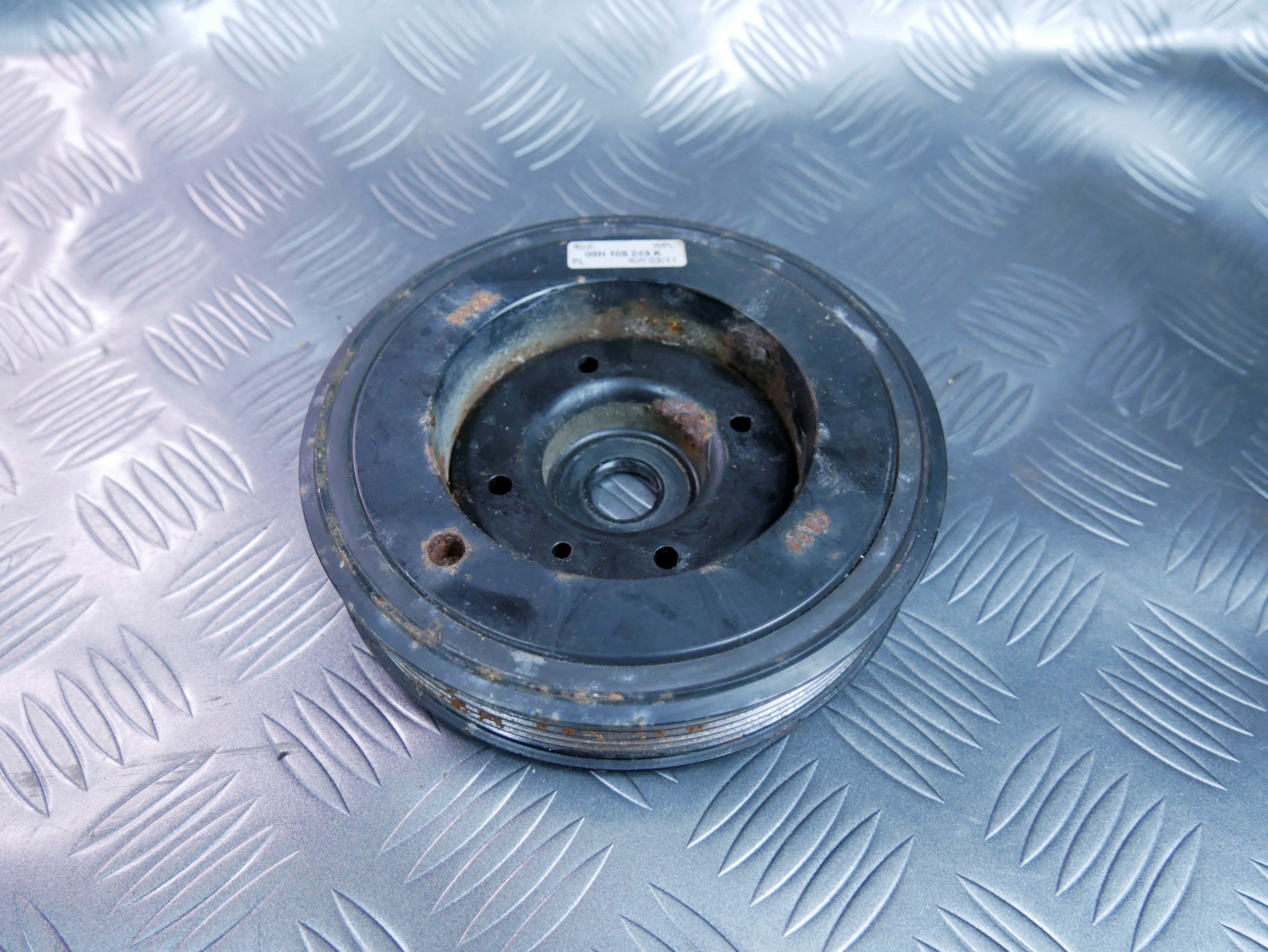 Koło pasowe wału 06H105243K AUDI Q3 8U0 2.0 TFSI