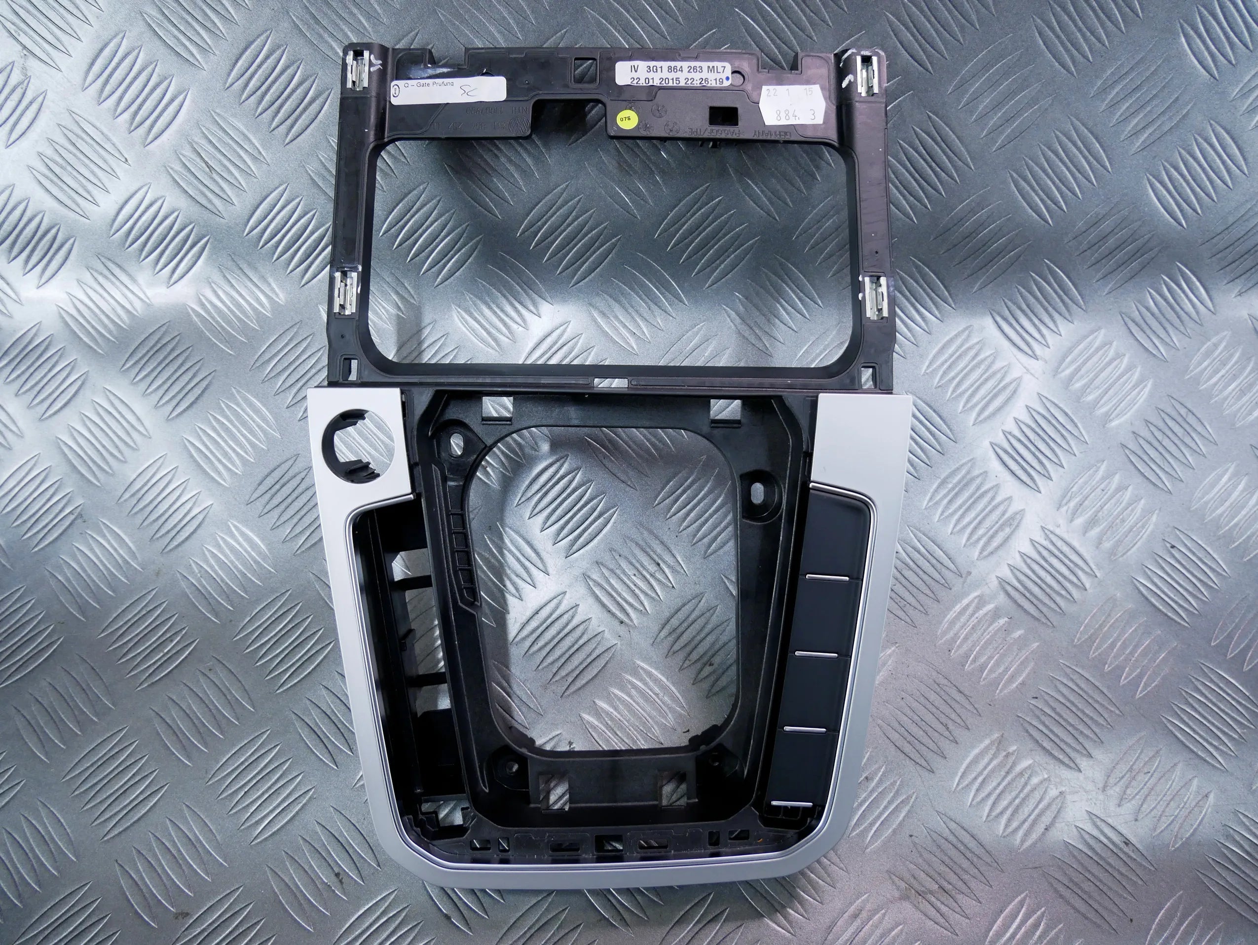 Osłona ramka tunelu 3G1864263 ML7 VW PASSAT B8