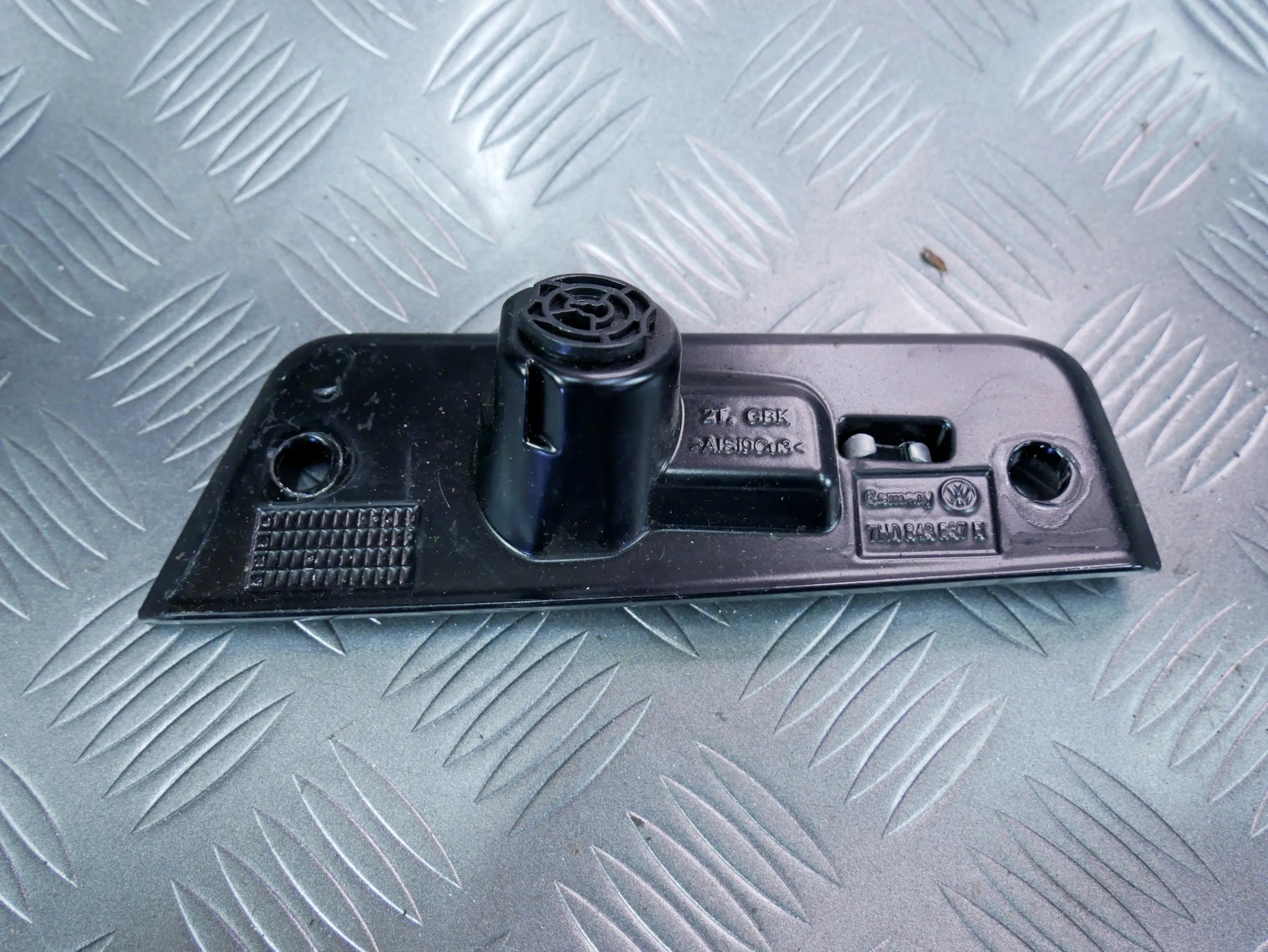 Odbojnik rygiel drzwi bocznych przesuwnych 7H0843637E VW T5 LIFT