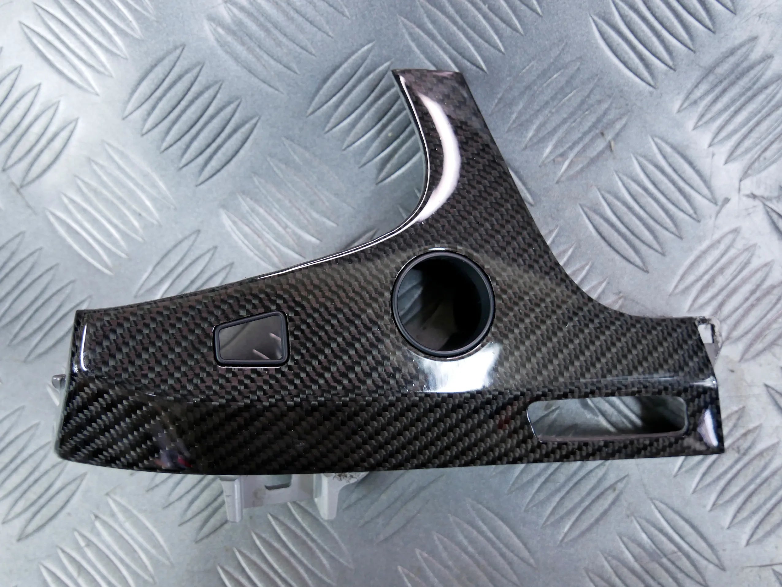 Listwa ramka dekor konsoli CARBON 4M1853241 AUDI Q7 4M