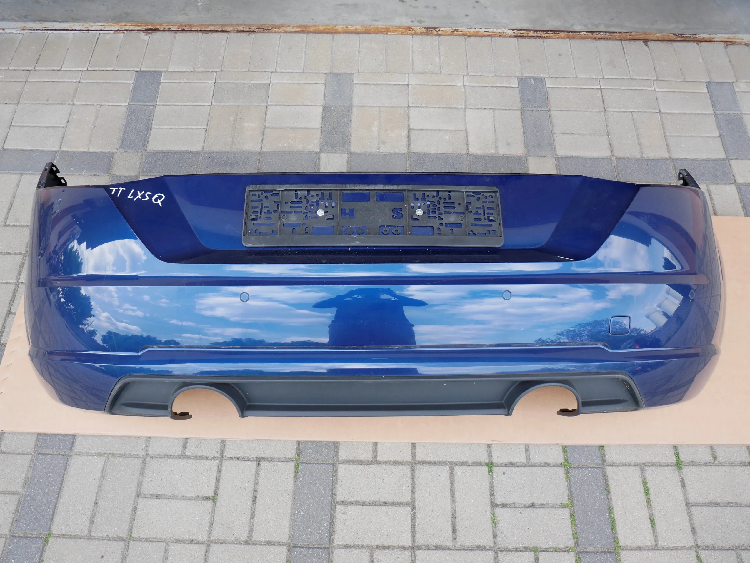 Zderzak tył tylny kompletny 4xPDC LX5Q AUDI TT 8S