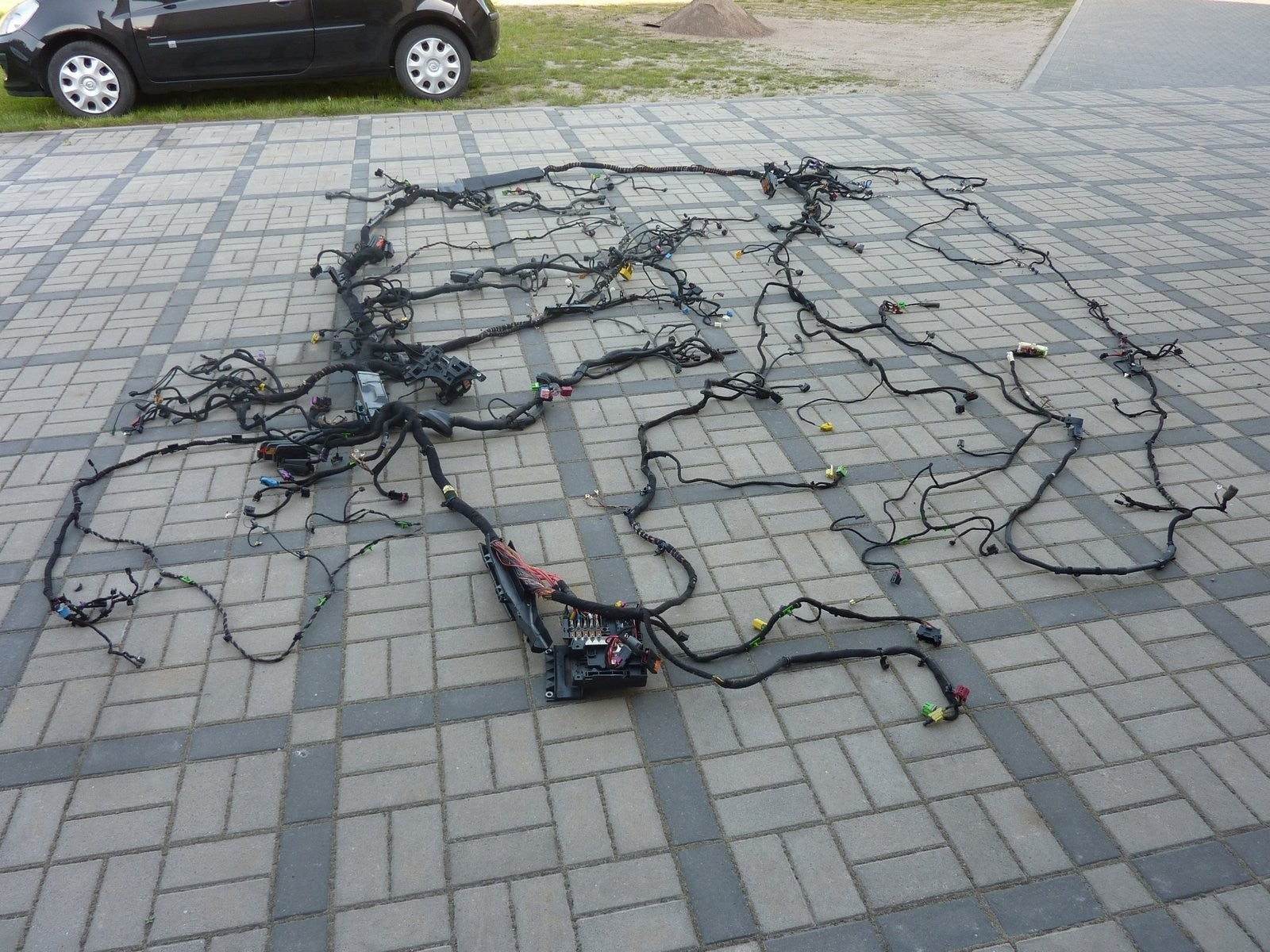 Wiązka instalacja wnętrza AUDI Q7 3.0 TDI FULL