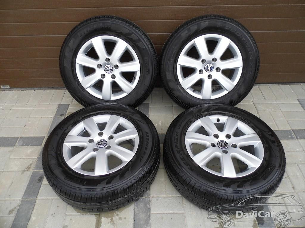 Koła felgi komplet 235/65R17 7P6601025 TOUAREG 7P