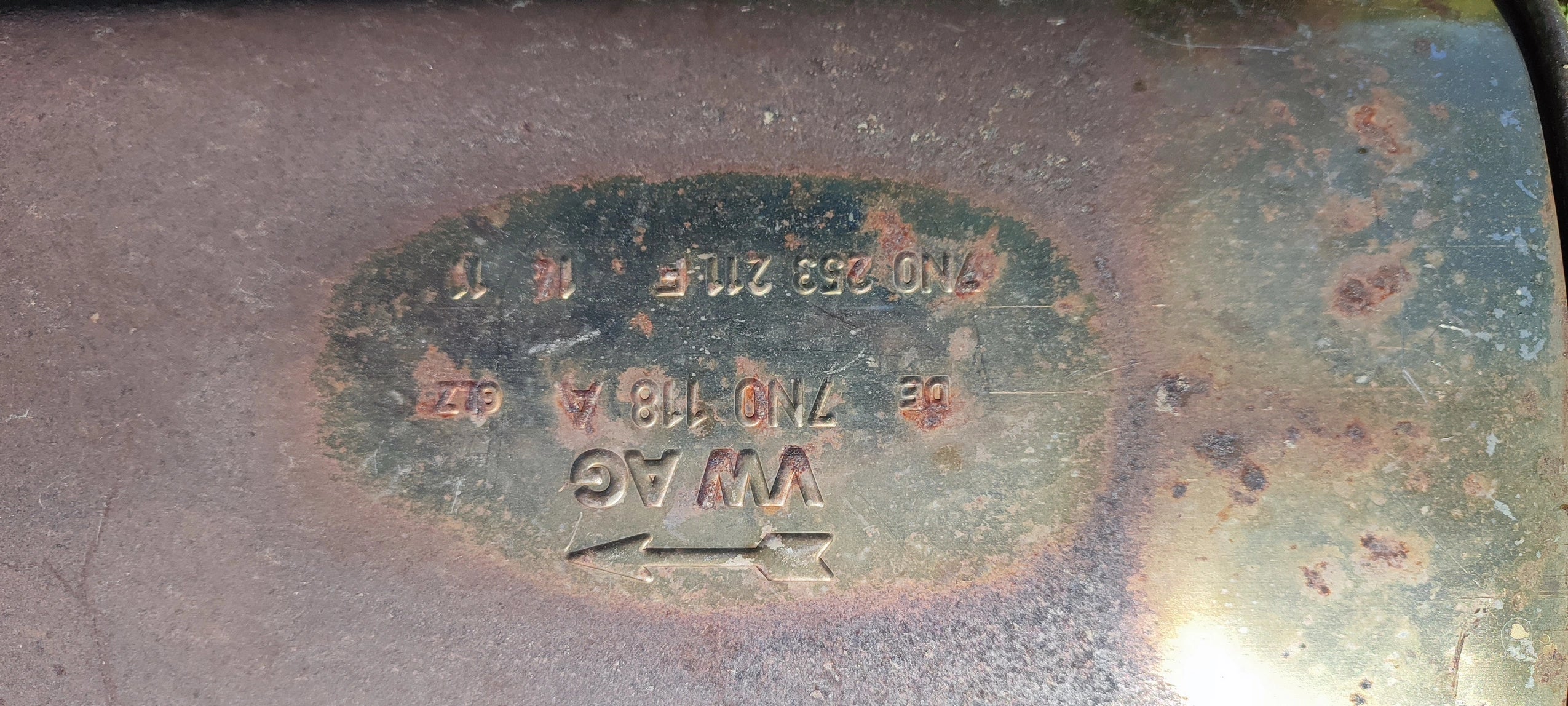 Tłumik wydech 7N0253611N VW SHARAN 7N TSI