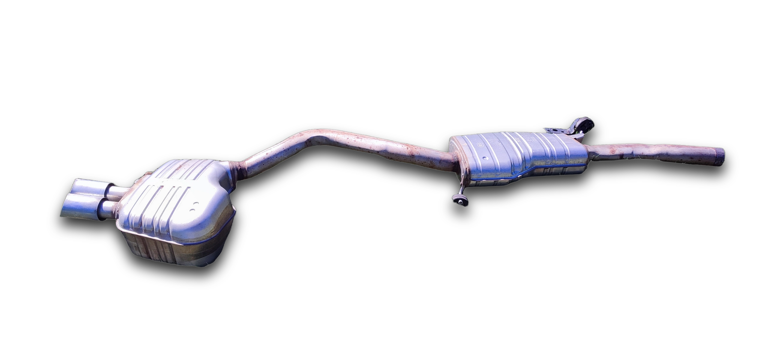 Tłumik wydech 8W0253611A 8W0253411L AUDI A4 B9 3.0 TDI