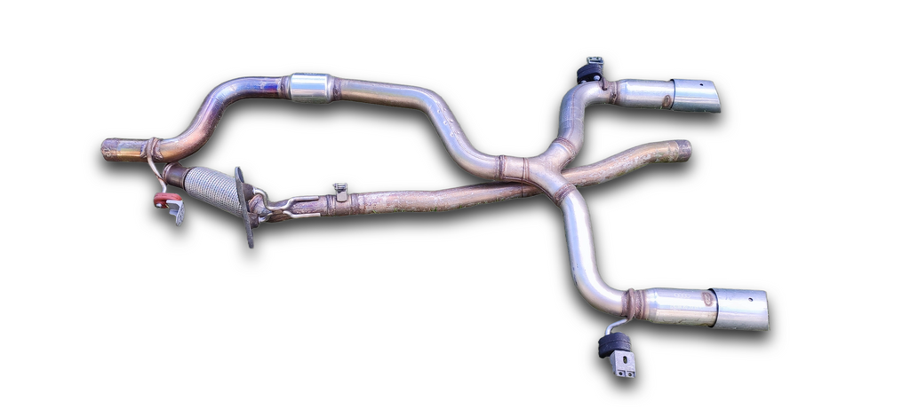 Tłumik wydech 8S0253411B 8S0253181B AUDI TT 8S 2.0 TDI