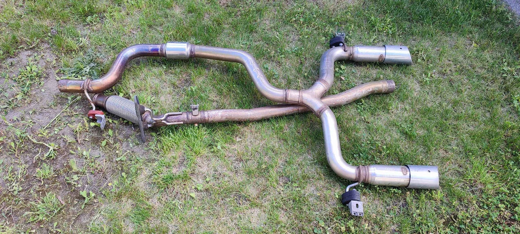 Tłumik wydech 8S0253411B 8S0253181B AUDI TT 8S 2.0 TDI