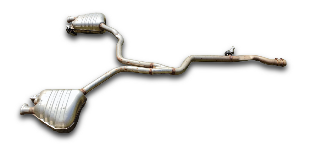 Tłumik wydech 4G0253612M 4G0253611M AUDI A6 C7 4G SEDAN LIFT 2.0 TDI