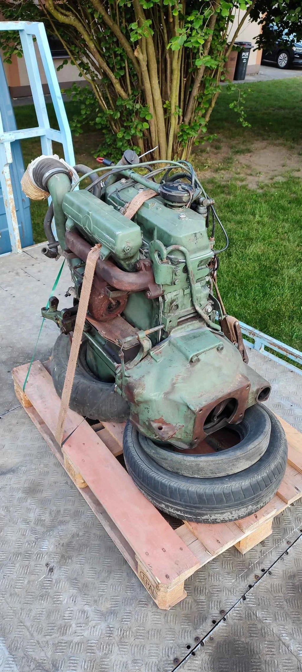 Silnik kompletny OM364 M364 4.0 Diesel Turbo Mercedes-Benz T2 711D