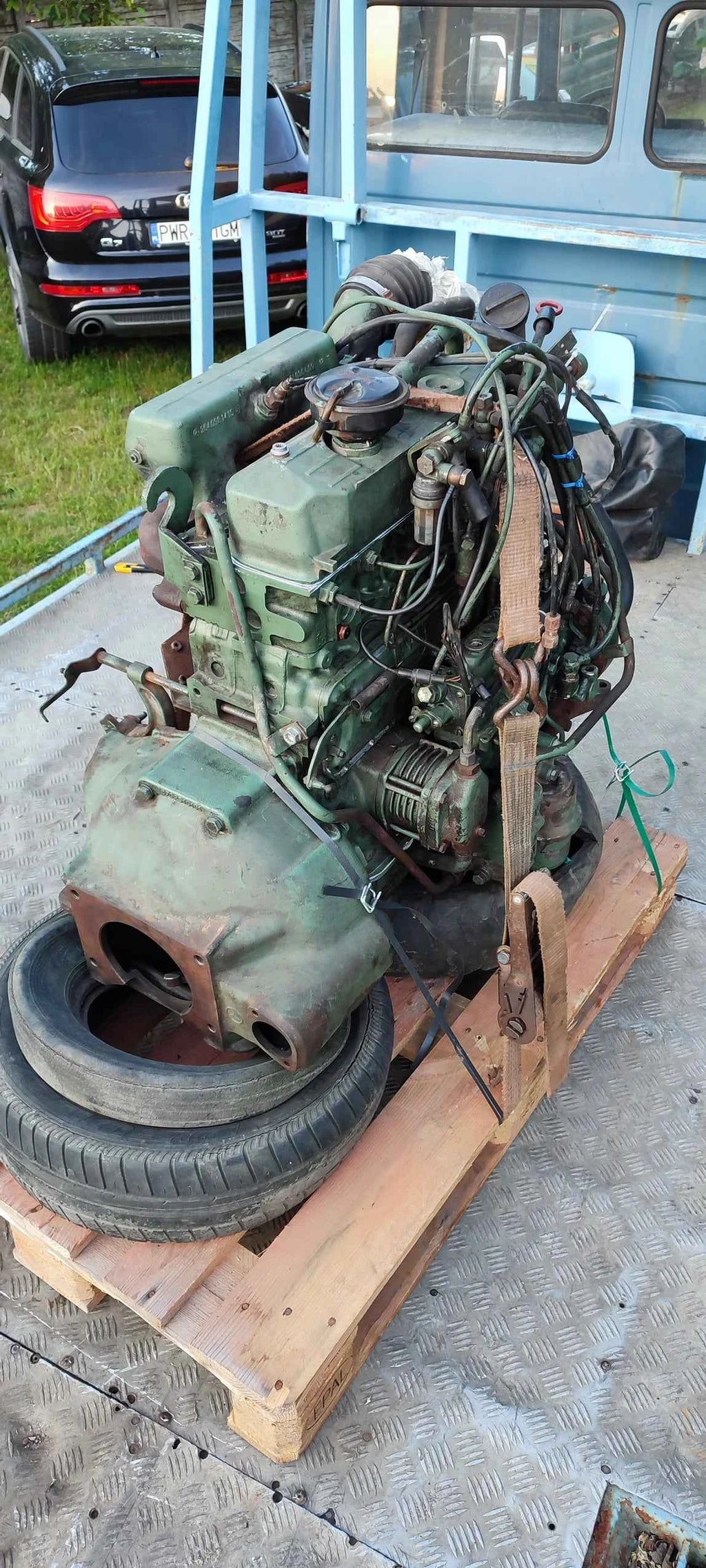 Silnik kompletny OM364 M364 4.0 Diesel Turbo Mercedes-Benz T2 711D