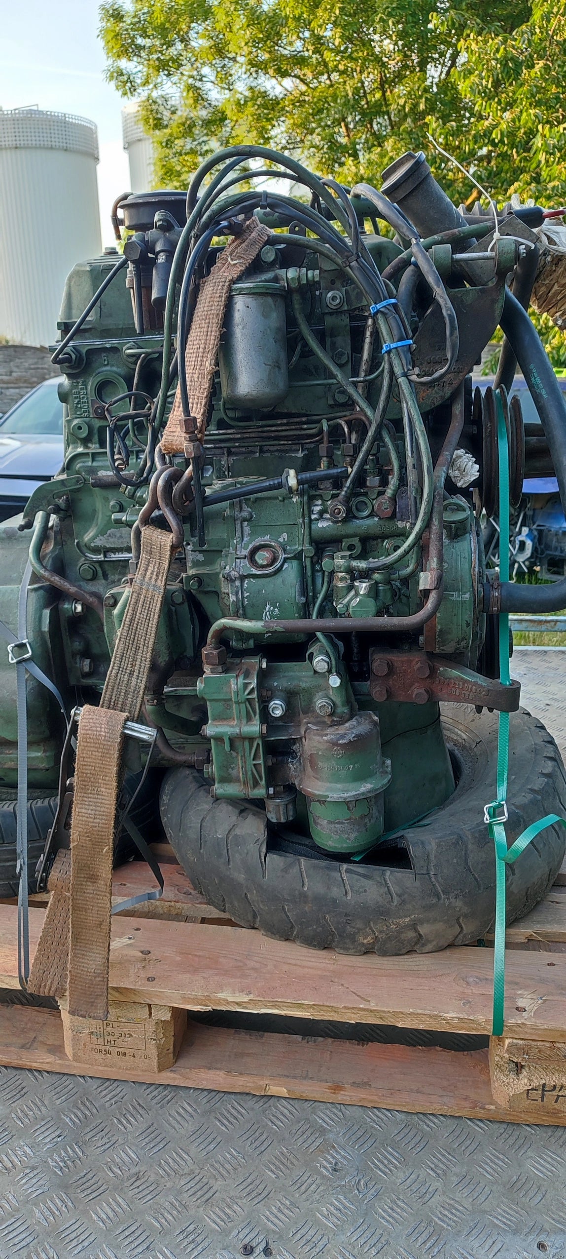 Silnik kompletny OM364 M364 4.0 Diesel Turbo Mercedes-Benz T2 711D
