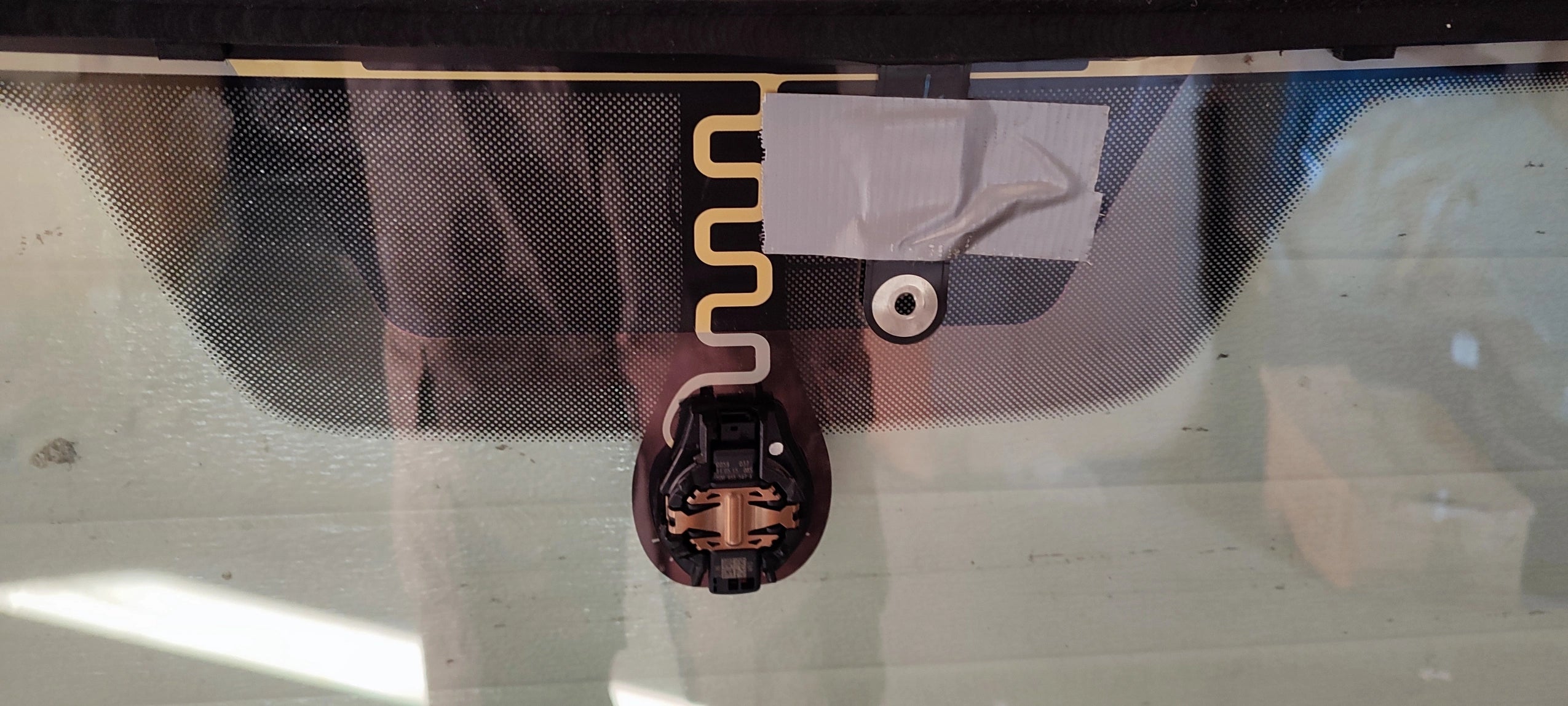 Szyba Przednia Czołowa Sensor Deszczu VW Golf VII 7 VII OEM Original 5G0